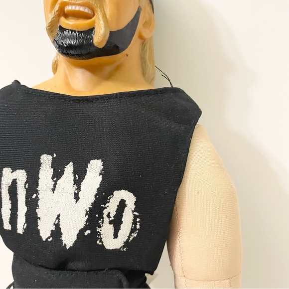 Vintage 1999 NWO Hulk Hollywood Hogan WCW Plush Wrestler 17” Tall - Picture 5 of 16